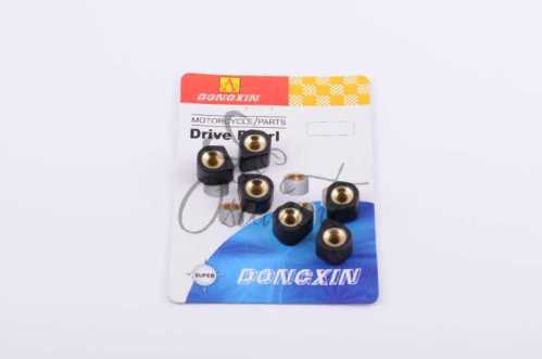 Ролики вариатора (тюнинг) Yamaha 15*12 7,5г (черные) DONGXIN