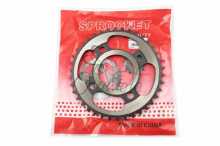 Зірка трансмісії (задня) JD 125/150 428-42T (d-58mm) X-SPROCKET (mod A) Заводской стандарт OEM