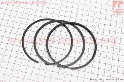 Кольца поршневые 180F 80mm STD