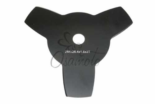 Нож мотокосы 3T (d255/25.4 mm) MANLE