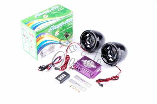 Аудиосистема (3, черные, сигн., МР3/FM/MicroSD/USB, ПДУ, разъем ППДУ 3.5mm) MANLE