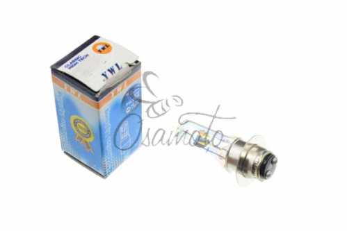 Лампа P15D-25-1 (1 ус) 12V 35W/35W (хамелеон розовая) YWL