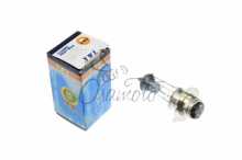 Лампа P15D-25-3 (3 вуса) 12V 18W/18W (біла) (B-head) YWL (mod:A) Заводской стандарт OEM