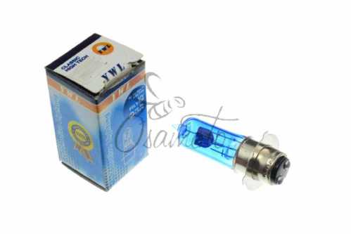 Лампа P15D-25-3 (3 уса) 12V 50W/50W (супер белая) YWL