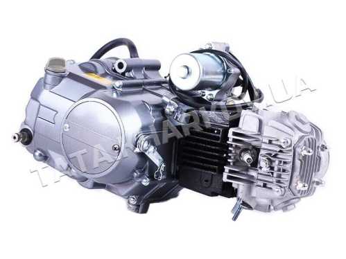 Двигатель 125CC - Дельта/Альфа/Актив, механика + электростартер - без карбюратора