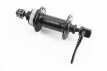 Втулка передня MTB алюмінієва 14Gx36H, Disk-brake Center Lock, кріпл. ексцентрик, чорна HB-TX505