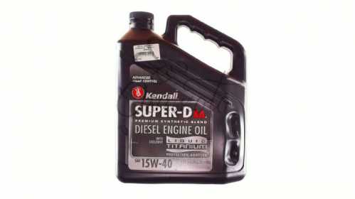Масло 4T 3.785л. (синтетика, SAE 15W40. SUPER-DXA) KENDALL (#MSU)