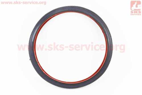 Шина 24"x1,75 (47-507) дорожная с синей полосой SV220