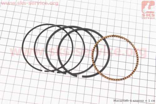 Кольца поршневые 168F 68mm STD