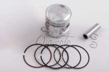 Поршень 4T CB/CG Ø56,50mm, p-15 (125/140cc STD) KOMATCU (mod.A) Komatcu