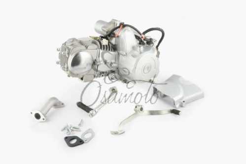Двигатель Delta 125cc (МКПП 157FMH, алюминиевый цилиндр) (Слоник) TZH