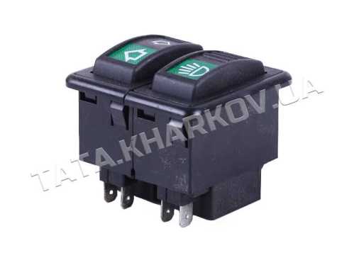 Кнопка переключения поворотов Foton 244, ДТЗ 244, Jinma 244/264