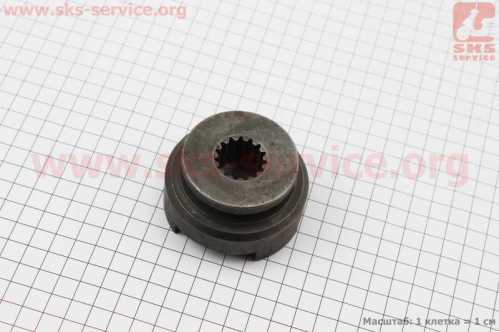 Муфта подвижная дополнительной КПП Z-15 Jinma 200/204/240/244 (184.37.338)