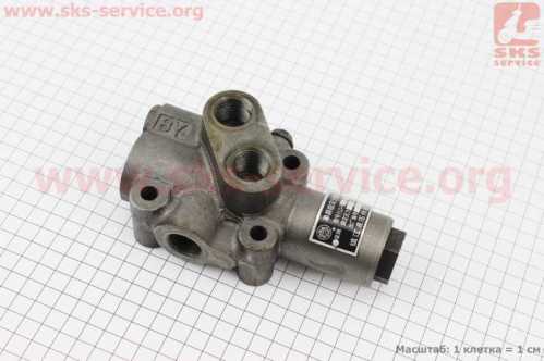 Распределитель рулевого механизма Jinma 200/204/240/244 (FLD-6)
