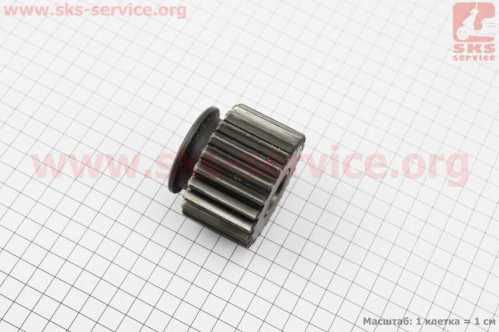 Шестерня дифференциала Z-22 Jinma 200/204/240/244