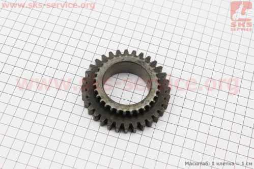 Шестерня первичного вала Z-31/32 Jinma 200/204/240/244 (184.31.102)