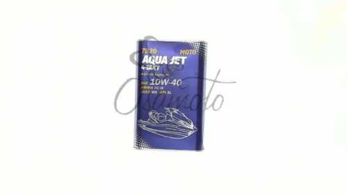 Масло 4T, 1л ж/б (SAE 10W-40, 7820 Aqua Jet 4-Takt API SL) MANNOL