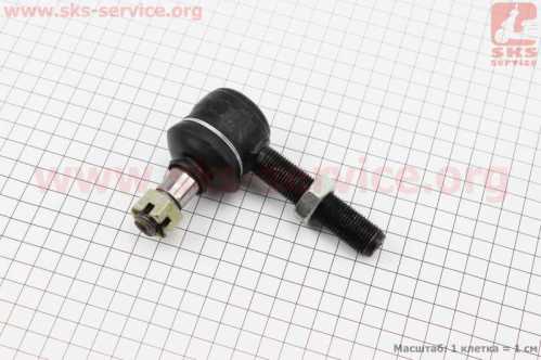 Наконечник рулевой, правая резьба, М16, М14, конус 15-17mm, DongFeng 240/250 (250.40.035)