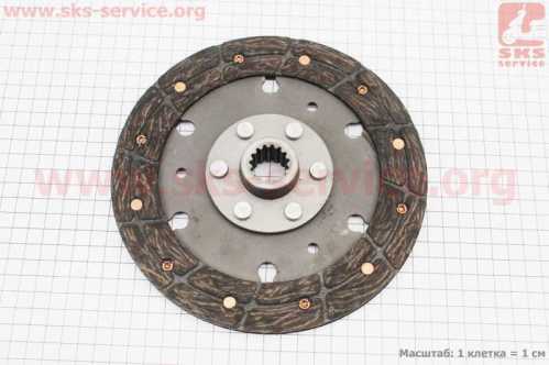 Диск сцепления D-200mm, d-24mm, Z-15 Xingtai 240/244