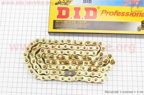 Цепь привода колеса 428H*98L GOLD (есть DID на звене)