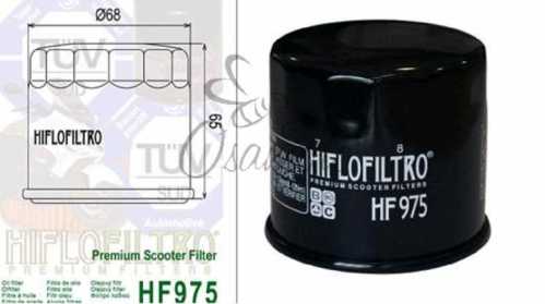 Фильтр масляный для Suzuki (d68, h-65) (HF 957, KY-F-007)