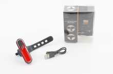 Ліхтар задній 60 lumen, Li-ion 3.7V 330mAh зарядка від USB, вологозахисний, HJ-040 Заводской стандарт OEM